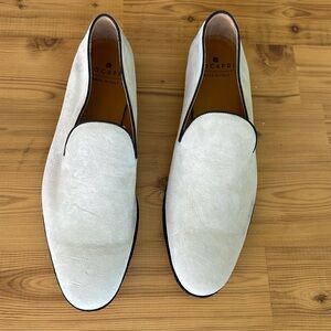 Men’s suede Socapri loafers— never worn